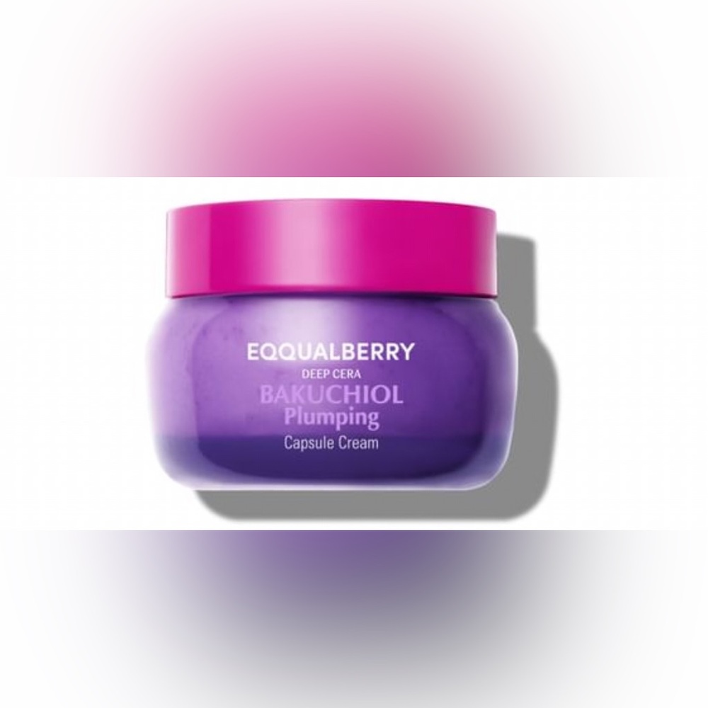 🆕EQQUALBERRY Bakuchiol Plumping Capsule Cream 50ml / 1.69 oz.